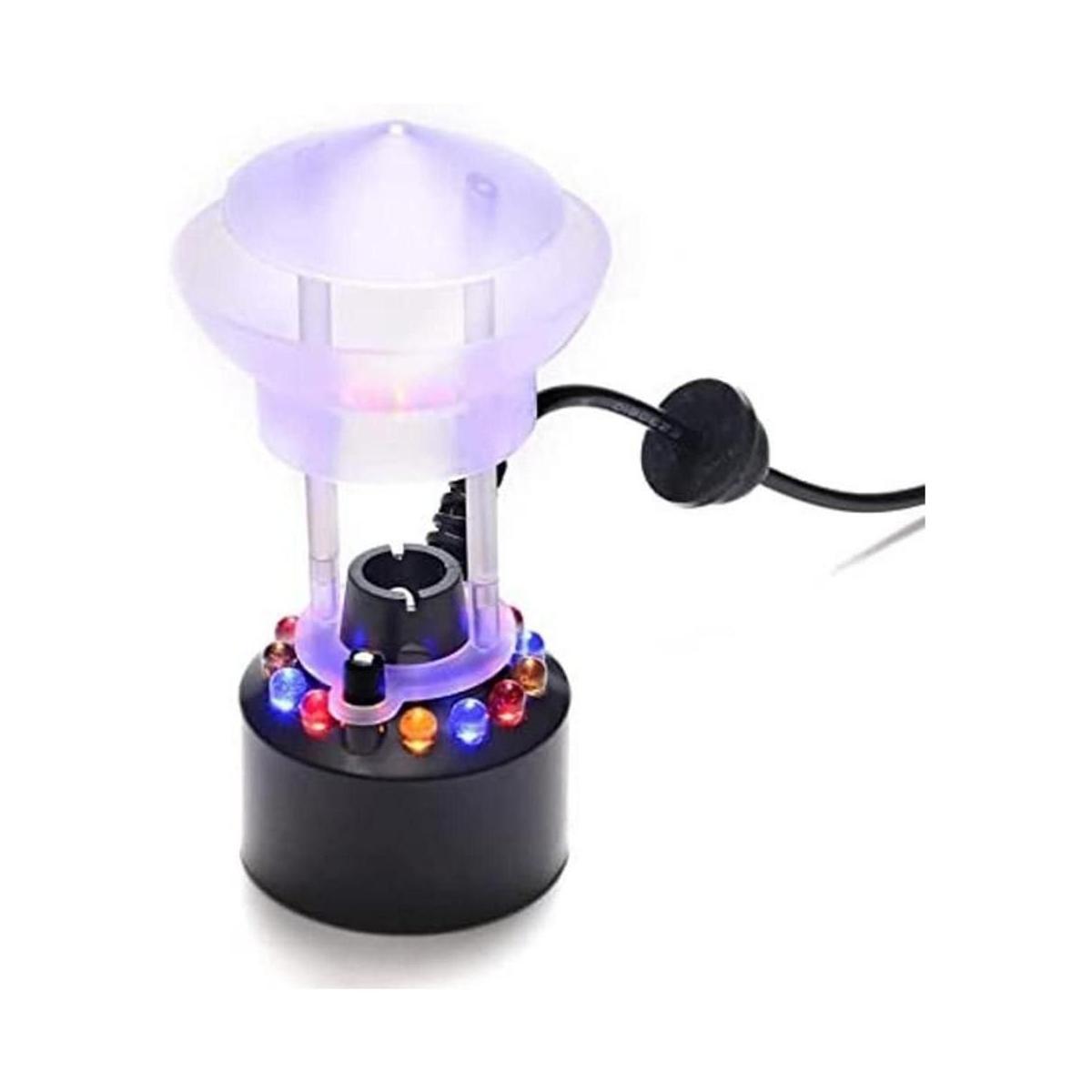 Fitnate máquina de niebla con 12 luces LED fuente de agua
