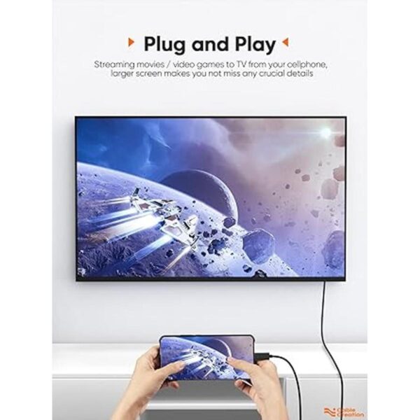 Cable USB C a HDMI CableCreation adaptador de USB Tipo C_4