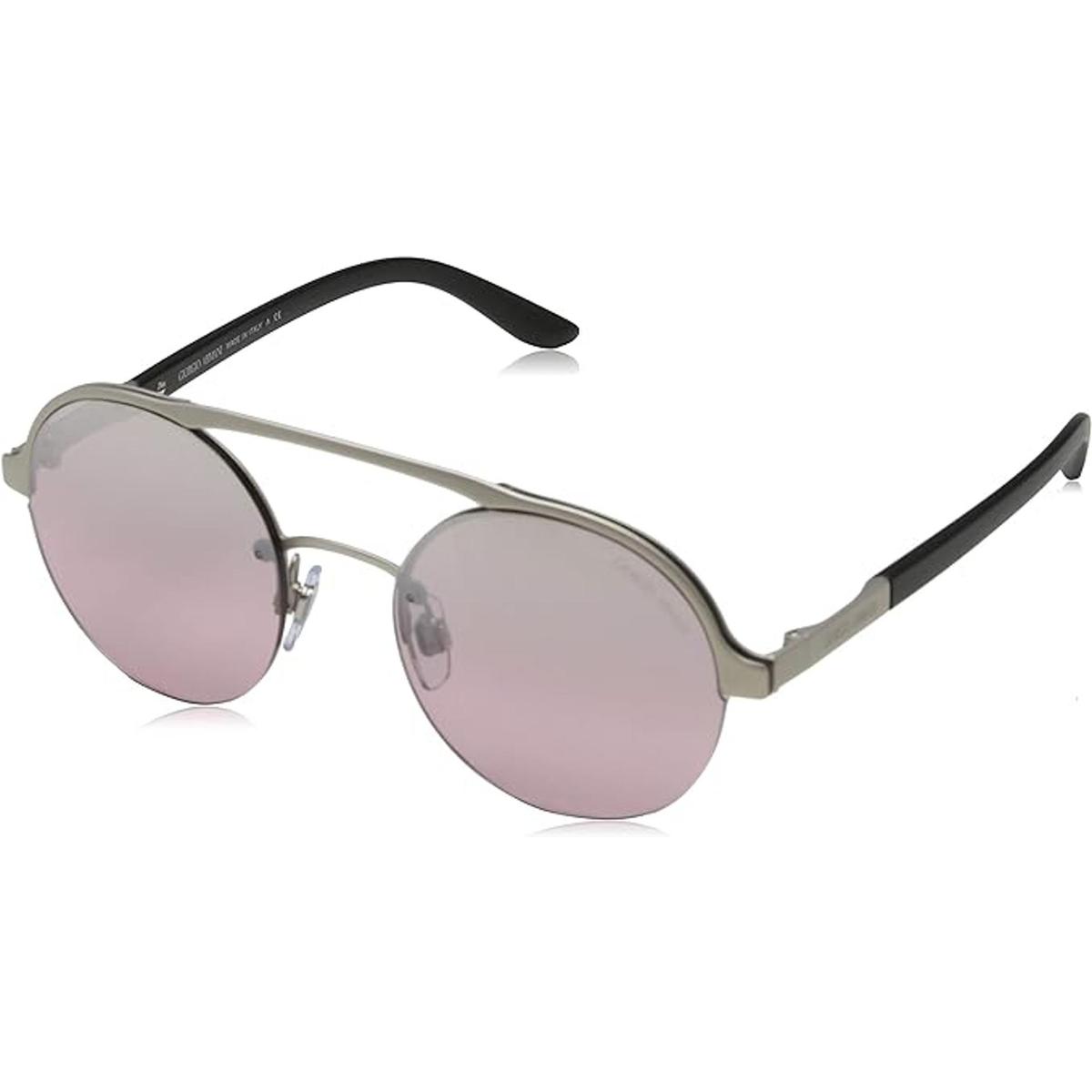 GIORGIO ARMANI Gafas de sol AR6045 30367E Plata Mate 49 MM