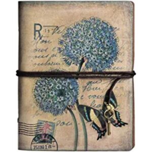 Diario Maleden de estilo vintage recargable de cuero_1