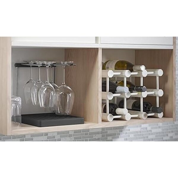KOHLER K8628CHR Escurridor para copas de vino color carbón_5