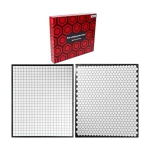 Tablero de juego con papel hexers alternativa vinilo_1