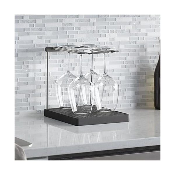 KOHLER K8628CHR Escurridor para copas de vino color carbón_2
