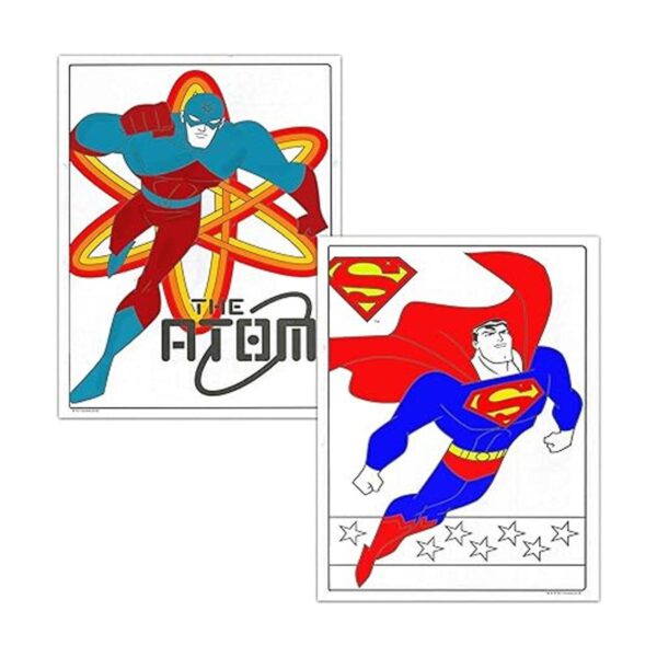 Juego de libros para colorear Superhero Ultimate 15_4