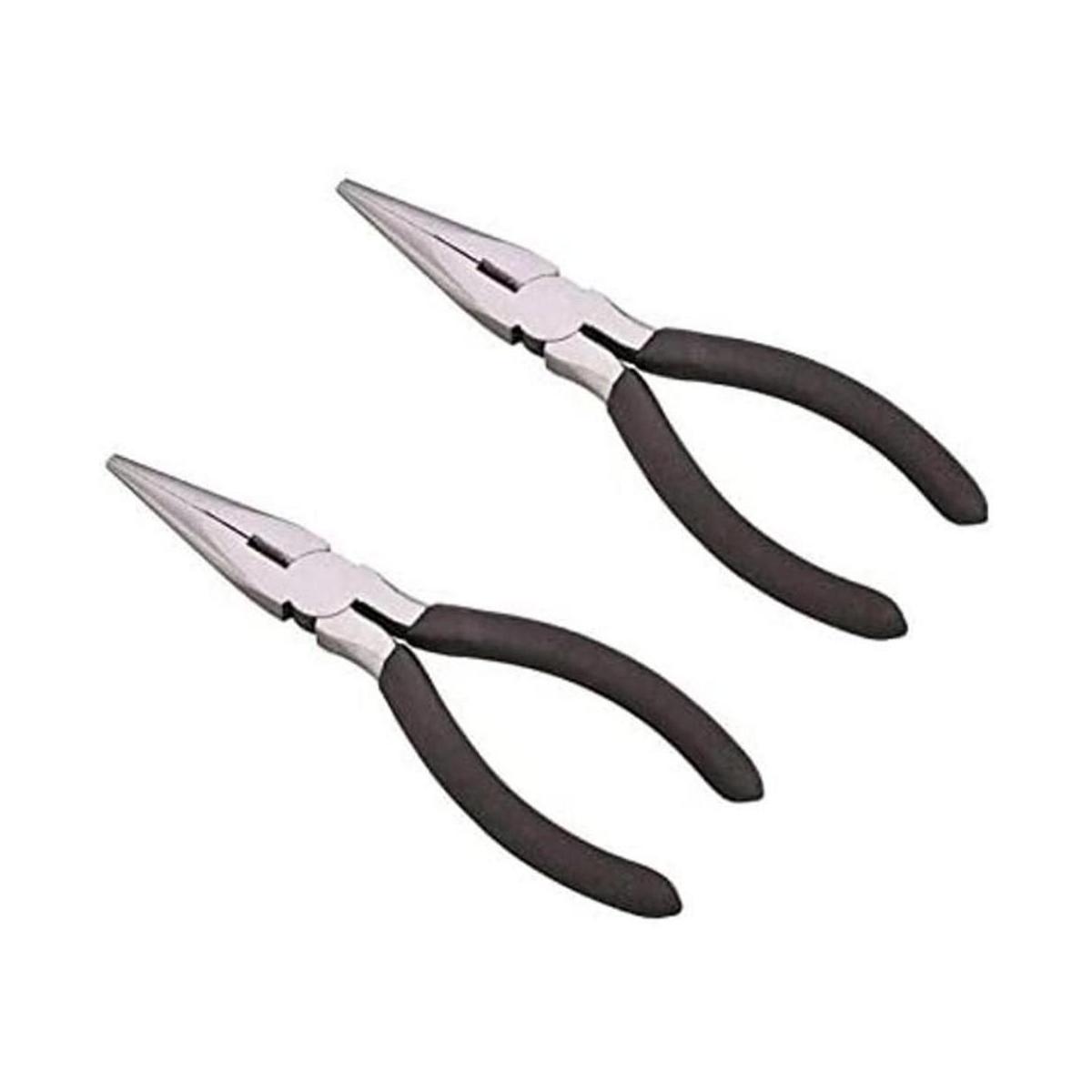 Edward Tools Alicates de punta larga con cortador lateral