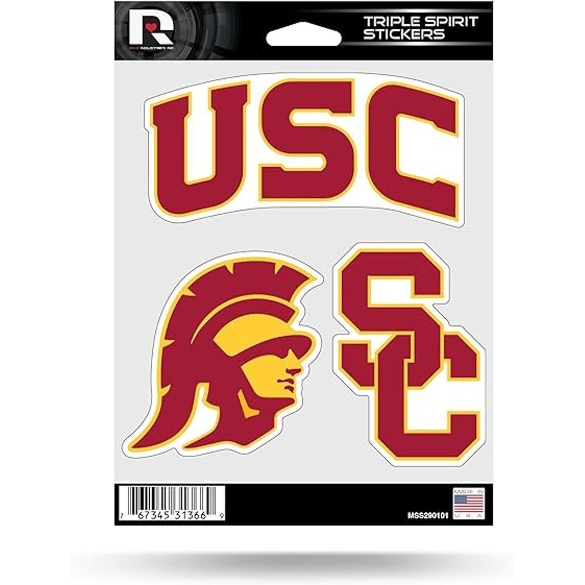 Calcomanías de los equipos de la NCAA Triple Spirit color