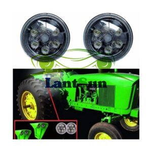 Faros Led redondos 4.5 18W Lantsun para tractor John_1