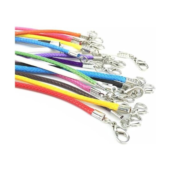 Paxcoo bulto de hilos encerados de algodón de 1.5 mm con_4