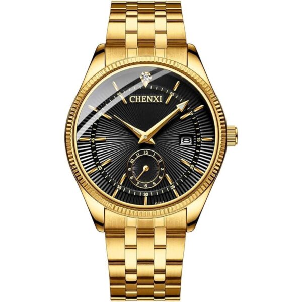 Fanmis Reloj de pulsera analógico de lujo para hombre de