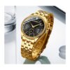 Fanmis Reloj de pulsera analógico de lujo para hombre de