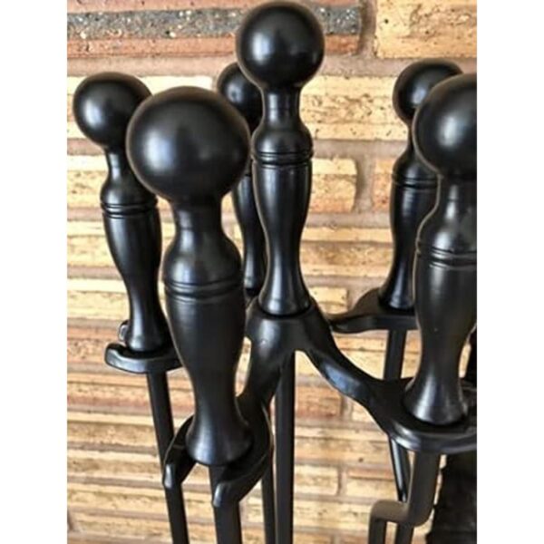 Rocky Mountain Goods Juego de 5 herramientas para chimenea_4