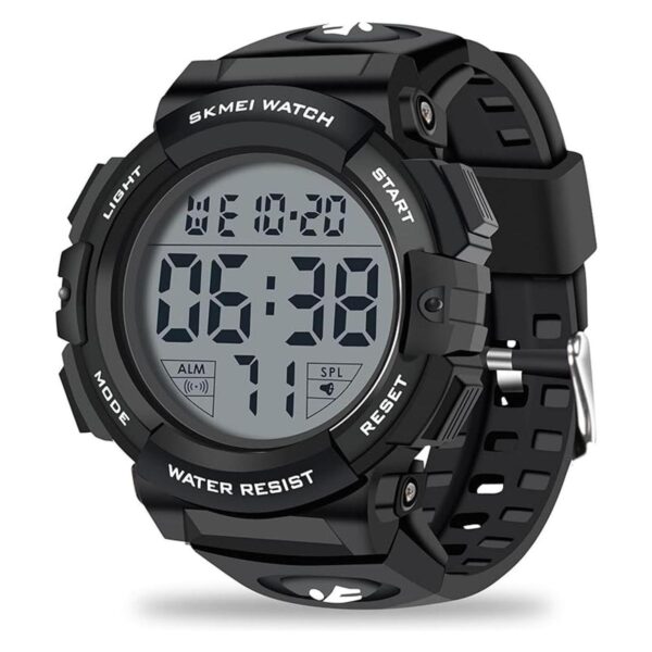 De hombres reloj deportivo militar cronómetro gran dial