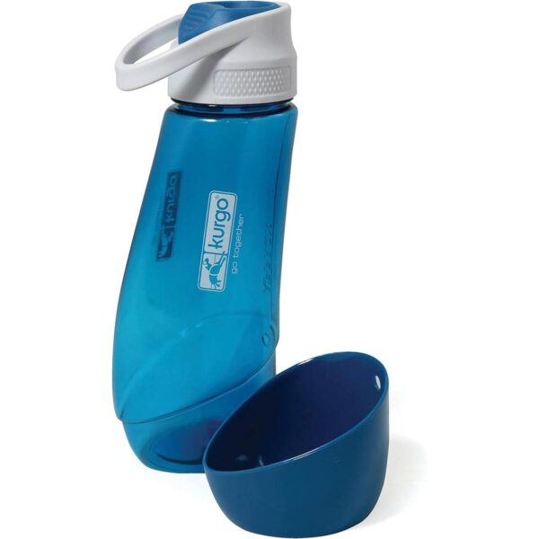 Kurgo Gourd 2 en 1 botella de agua de viaje para perros_1