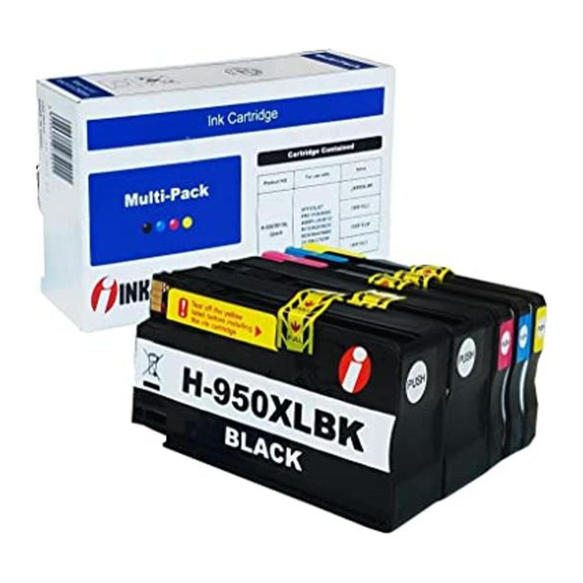 INK4WORK Paquete de 5 cartuchos de tinta compatibles para