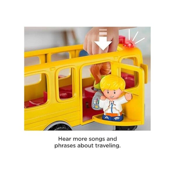 FisherPrice Little People Juguete de autobús escolar con_4