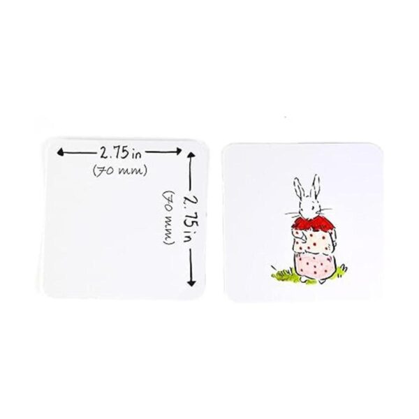 Tarjetas de juego cuadradas en blanco 2.75 pulgadas_2