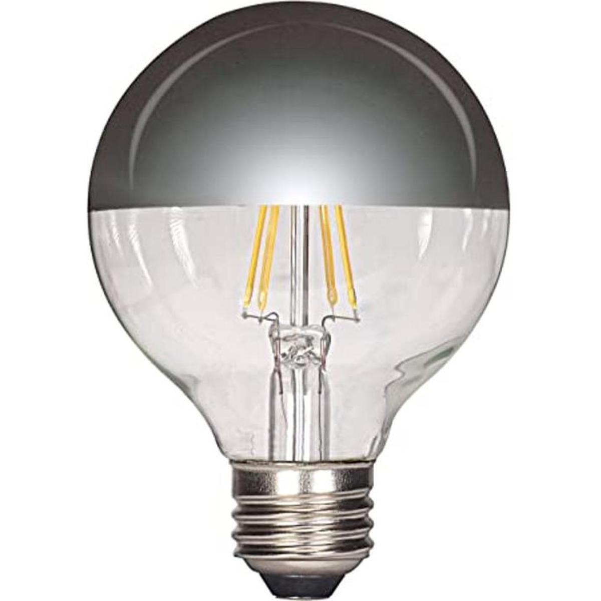 Satco S9828 Bombilla mediana acabado cromado 4.4 in