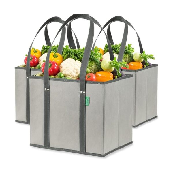 Bolsas de la compra reutilizables paquete de 3. Set de_1