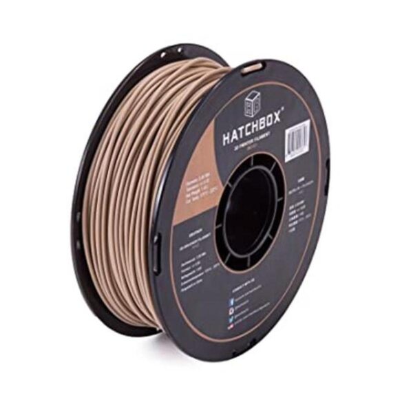 HATCHBOX 3D WOOD1KG3.00 filamento de impresora 3D_1