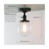 Permo Mini lámpara de techo de cristal transparente_2