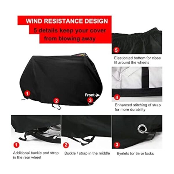 Kotivie Funda protectora solar plegable impermeable para_2