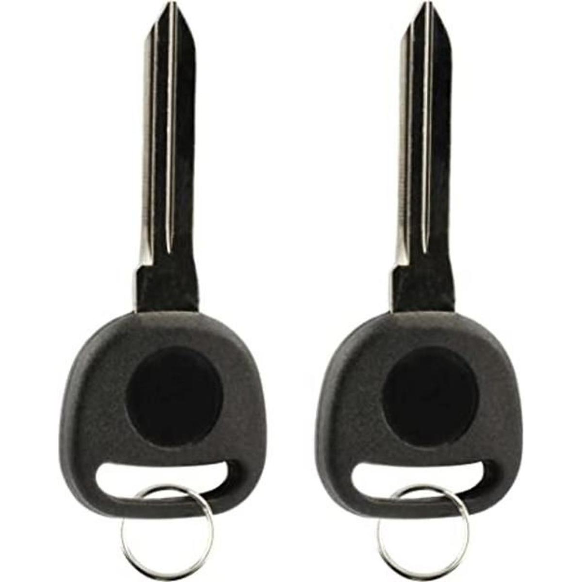 KeylessOption Hoja de llave de coche sin cortar en blanco