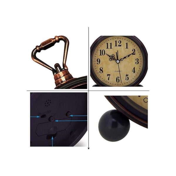 Konigswerk Reloj Analógico de Cuarzo decorativo de gran_3