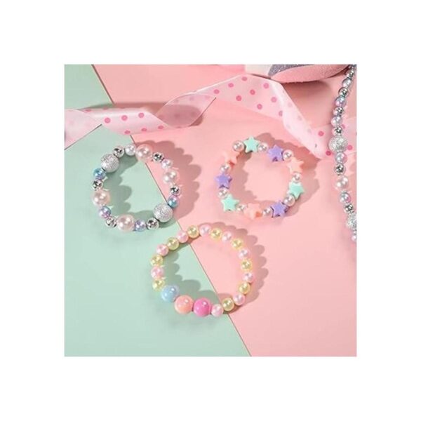 PinkSheep Joyas para niños y niñas 3 juegos de collar_4
