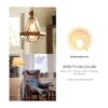Bombilla de filamento LED vintage A19 con base E26 LVWIT_3
