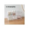 Sooyee Qtip Organizador rectangular de algodón con tapa