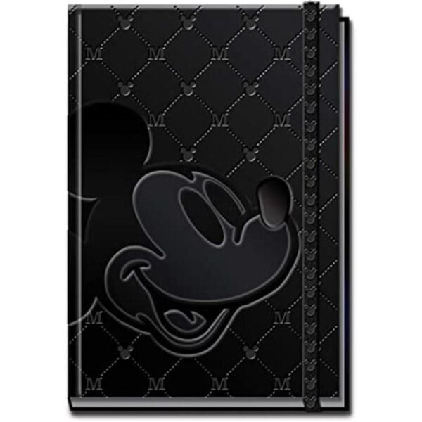 Disney Mickey Mouse Black Deluxe Diario multicolor_1