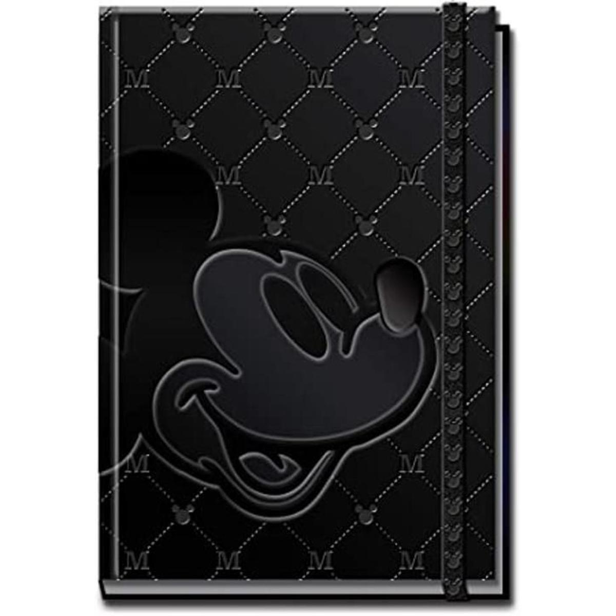 Disney Mickey Mouse Black Deluxe Diario multicolor