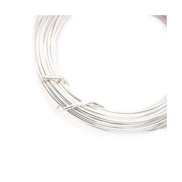 CRAFT WIRE Calibre 18 alambre de plata de ley 925
