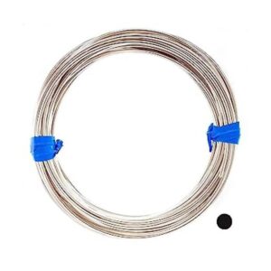 CRAFT WIRE Calibre 18 alambre de plata de ley 925