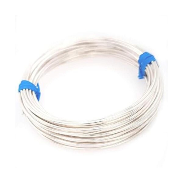 CRAFT WIRE Calibre 18 alambre de plata de ley 925