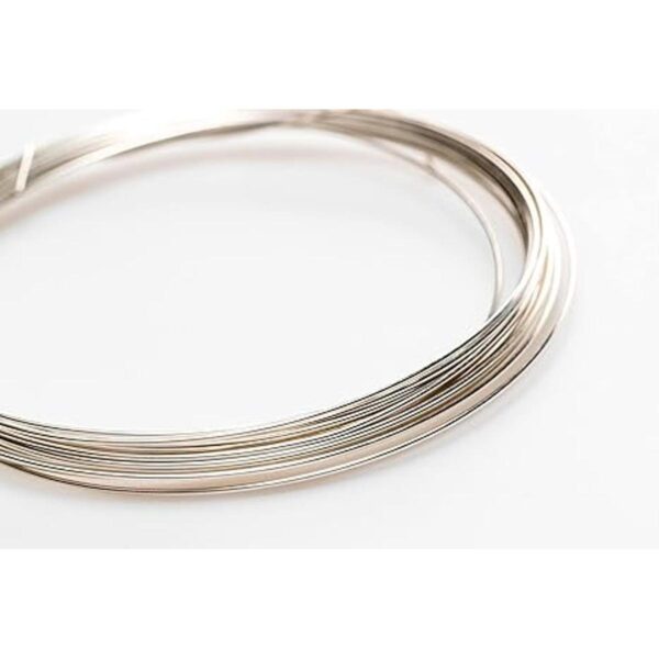 CRAFT WIRE Calibre 20 alambre de plata de ley 925_4