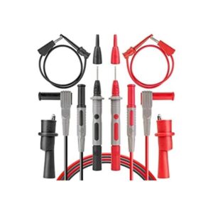 AstroAl kit de cables de electrónica multímetro con pinzas_1