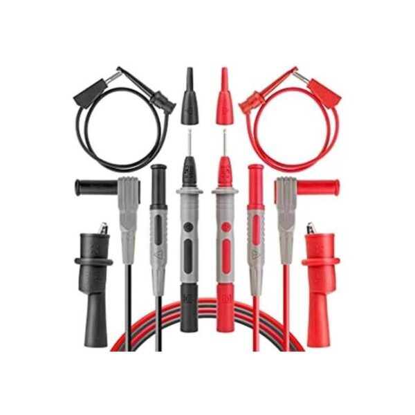 AstroAl kit de cables de electrónica multímetro con pinzas_1