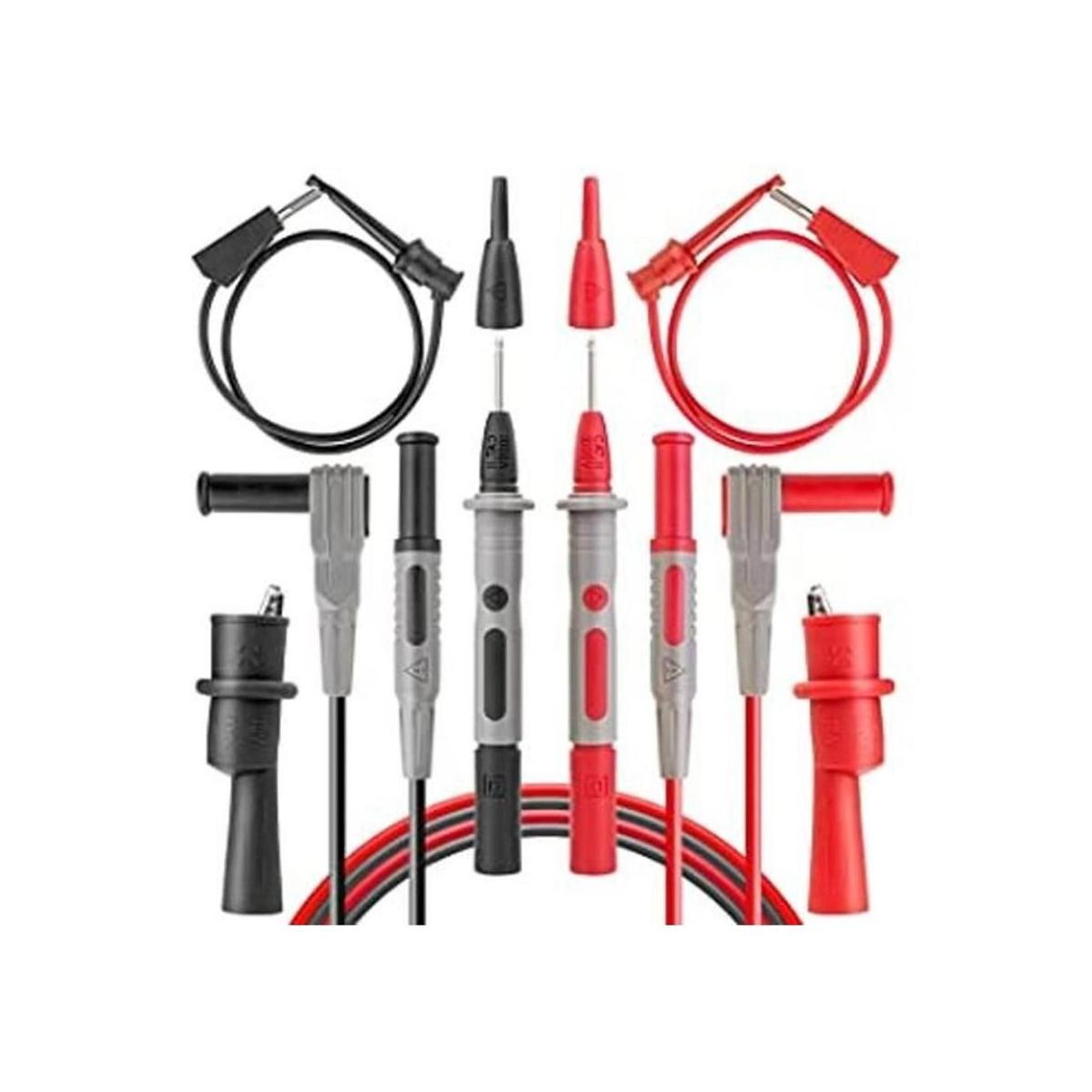 AstroAl kit de cables de electrónica multímetro con pinzas