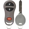 Llavero de auto KeylessOption con control remoto para_1