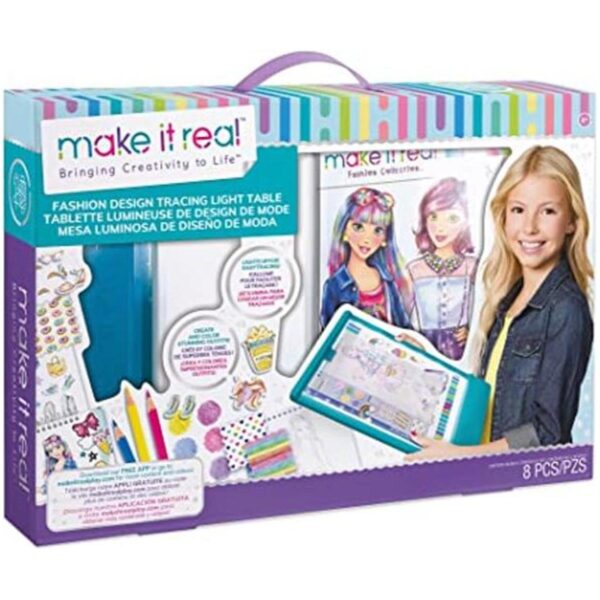Make It Real Mega juego de diseño de moda con mesa de_1