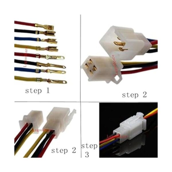 Kit de conectores de cable eléctrico impermeable sellado_4