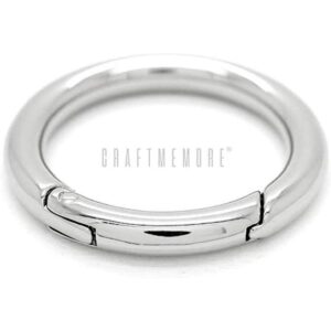 CRAFTMEMORE Anillo tórico de metal con apertura de_1