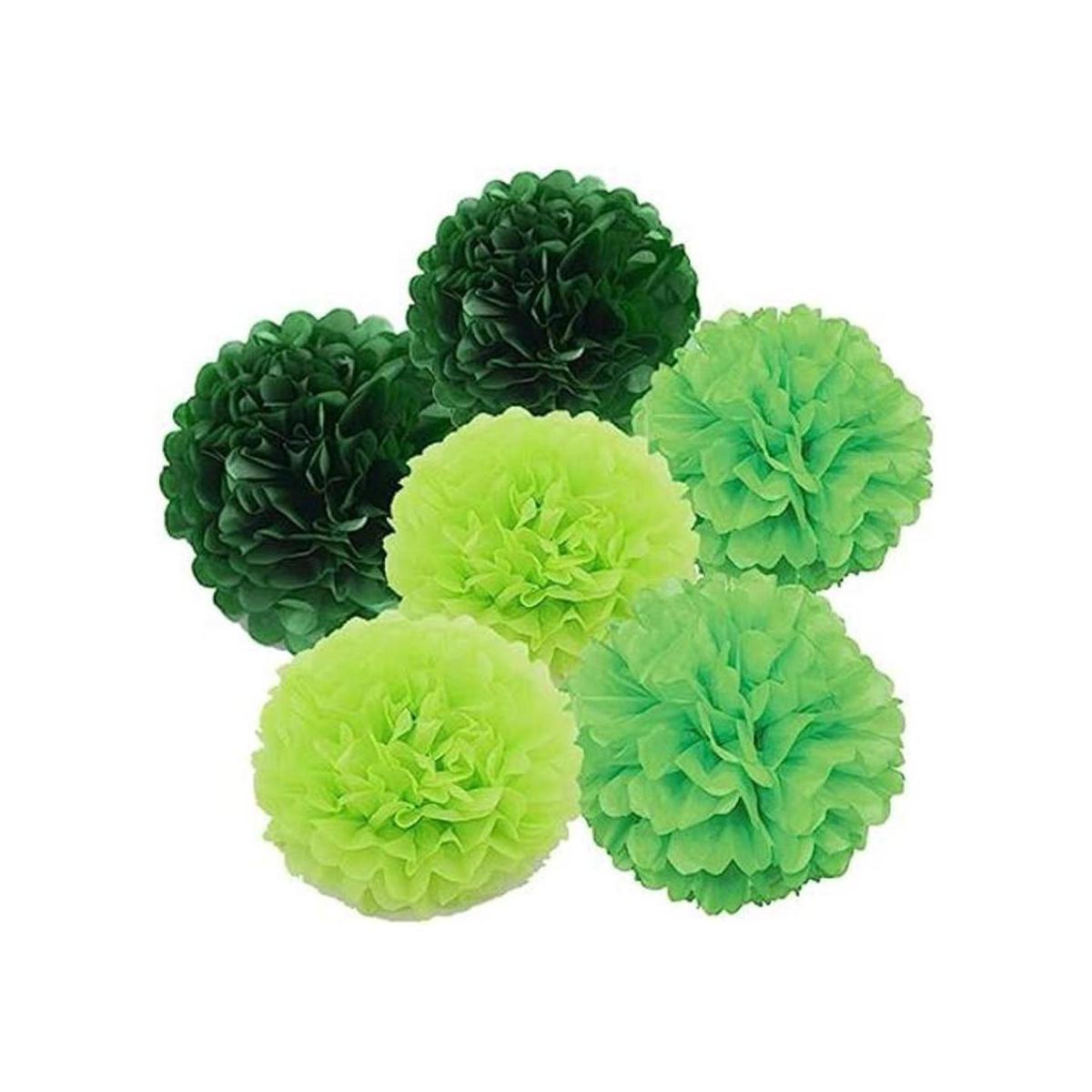 Art Craft Pompones de papel de seda 15 piezas de 8