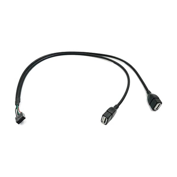 Duttek Cable divisor de cabecera USB de 10 pines para_4