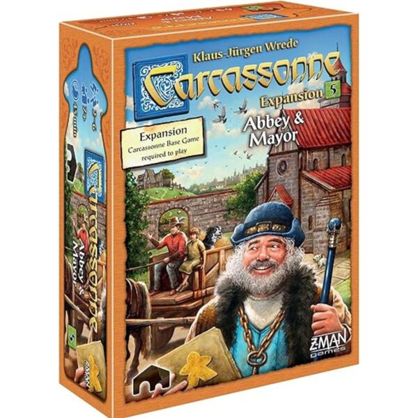 Carcassonne Abbey Mayor Juego de mesa EXPANSION 5_1