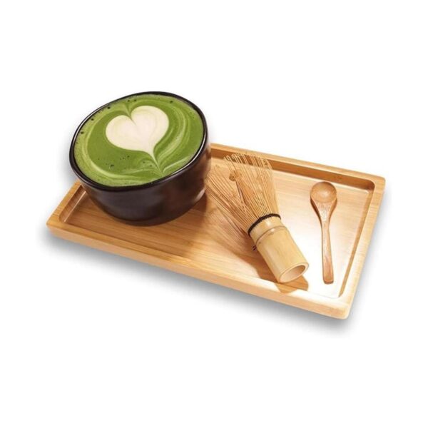 Bandeja de bambú orgánico para servir té varios tamaños_4