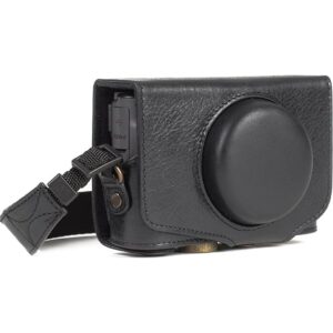 MegaGear Ever Ready Funda para Cámara Piel Auténtica_1