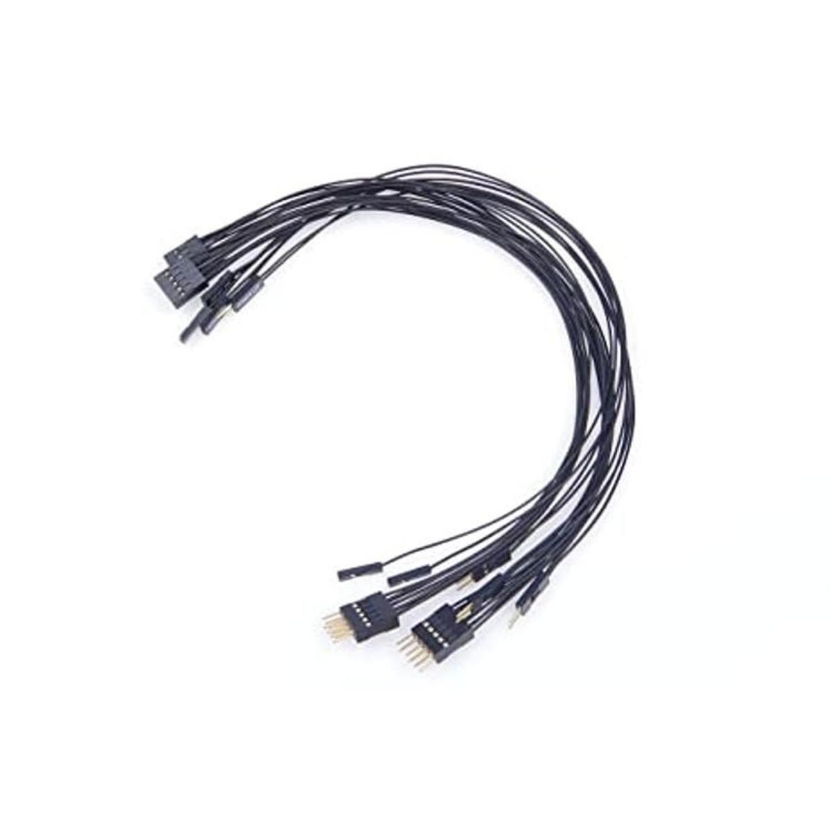 LM YN placa base Cable de extensión Set 22 AWG Plata
