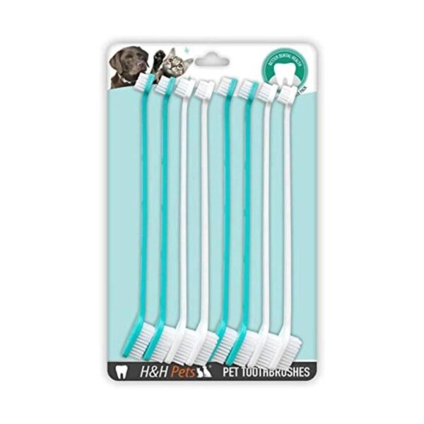 HH Pets Cepillos de dientes para perros de grande a